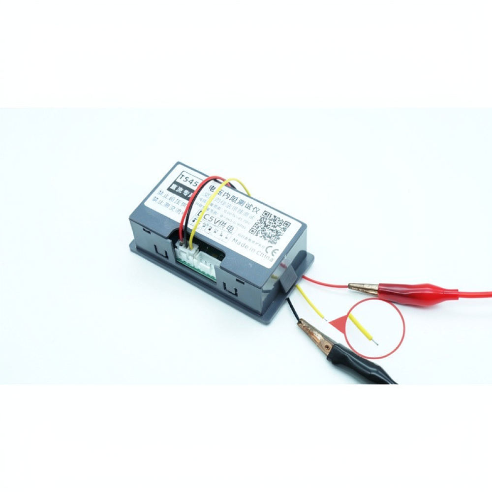 Battery Internal Resistance Tester Four Wire - TS457 배터리 내부 저항 및 전압