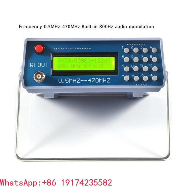 Rf Signal Generator 0.5Mhz To 470Mhz - FM 라디오 및 무전기 디버깅용 0.5MHz