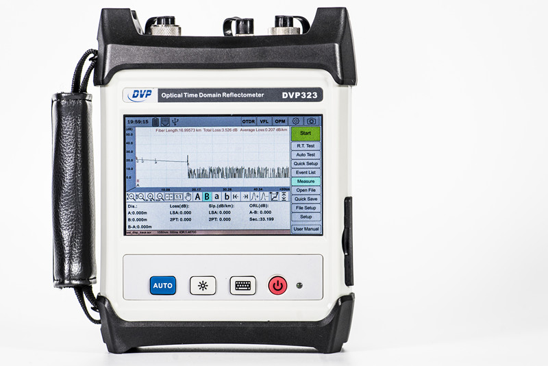 Optical Time Domain Reflectometer Otdr 1310 1550Nm - DVP323 1310/1550nm 34/32dB SM 광섬유 OTDR