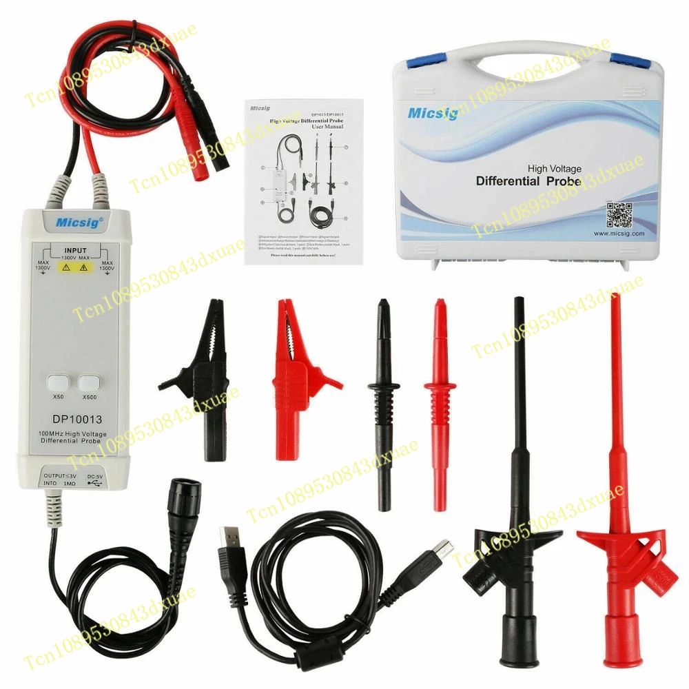 2025Micsig 오실로스코프 1300V 100MHz - High Voltage Differential Probe 100Mhz 1300V 리뷰 및 가격